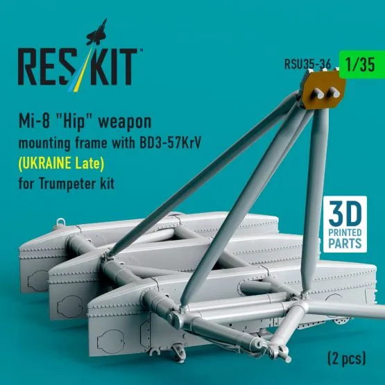 Mi-8 "Hip" weapon mounting frame (Ukraine) 1:35