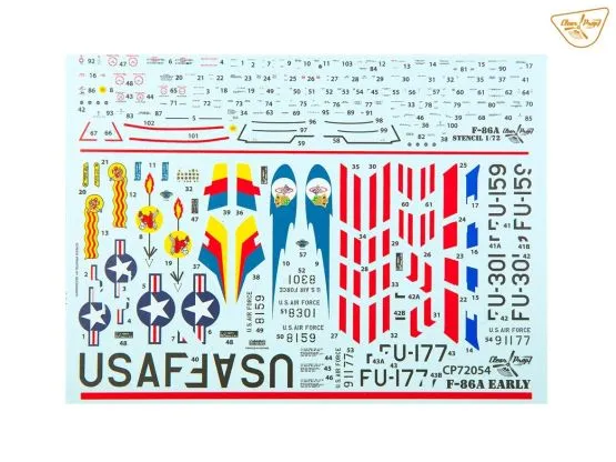 F-86A Sabre - ADVANCED KIT 1:72