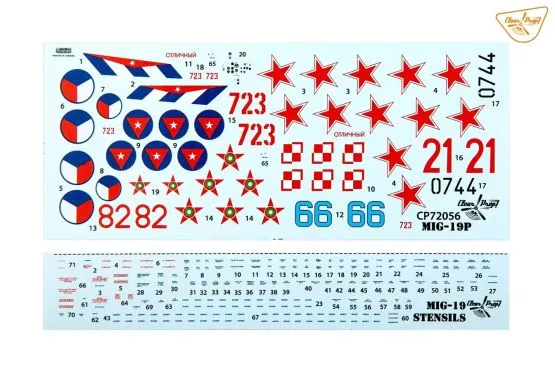 MiG-19P Farmer - Advanced kit 1:72