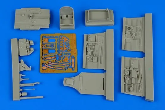 P-40M Kitty Hawk cockpit set for Hobby Boss 1:48