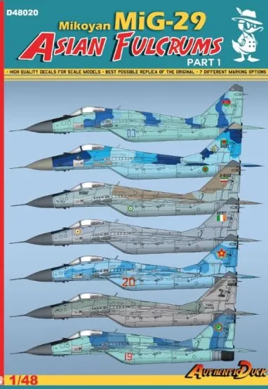 MiG-29 "Asian Fulcrums" part 1 1:48 MiG-29 "Asian Fulcrums" part 1 1:48