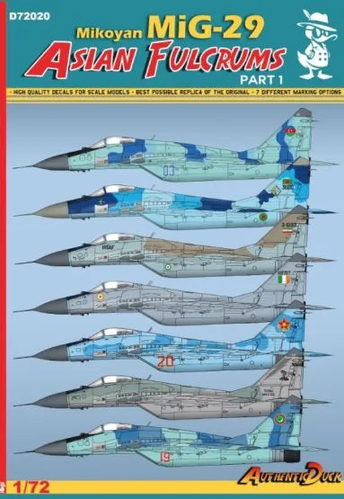 MiG-29 "Asian Fulcrums" part 1 1:72