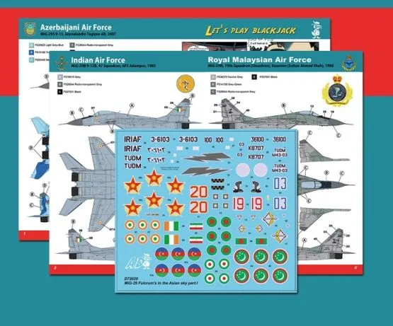 MiG-29 "Asian Fulcrums" part 1 1:72