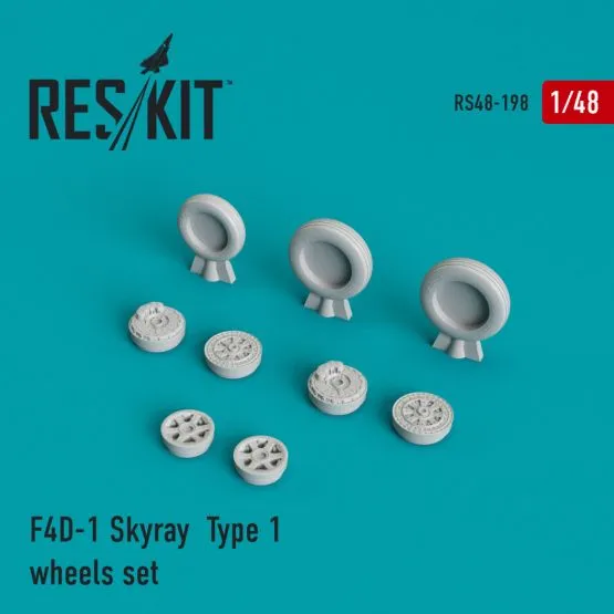 F4D-1 Skyray Type 1 wheels 1:48