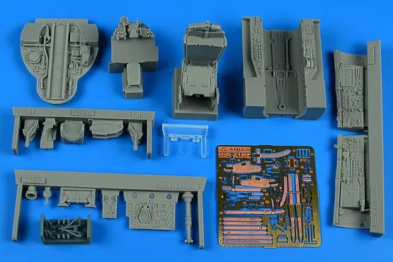 MiG-21MF Fishbed J cockpit set - early v. 1:32