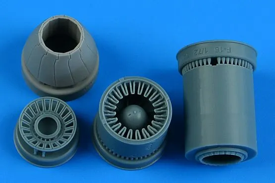 F-16CJ block 50 exhaust nozzle - closed (Tamiya) 1:72