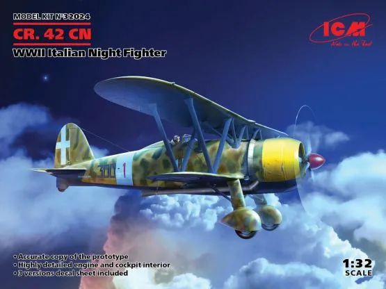 Fiat CR.42CN WWII Italian Night Fighter 1:32