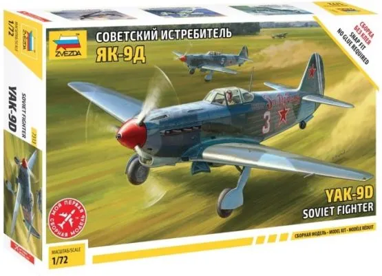 Yak-9D Soviet Fighter 1:72