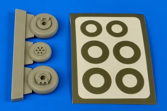 OV-1 Mohawk wheels & paint masks 1:48