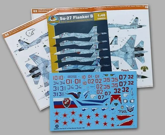 Su-27 Flanker-B - Su-27 in Post-Soviet Russia 1:48
