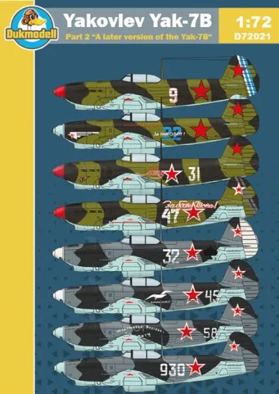 Yak-7B Mark - late version 1:72