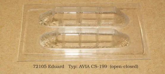 Avia CS-199 canopy for Eduard 1:72