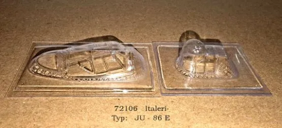 Ju 86E canopy for Italeri 1:72