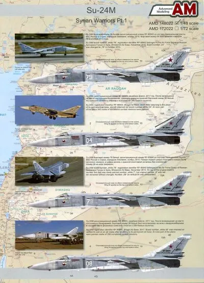 Su-24M Syrian Warriors Pt.1 1:48