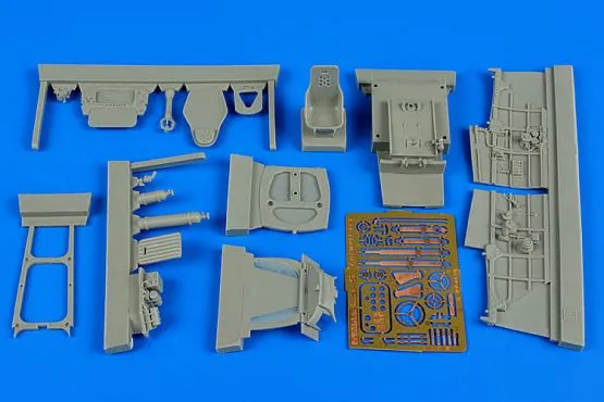 Lavochkin La-5 cockpit set 1:48 Lavochkin La-5 cockpit set 1:48