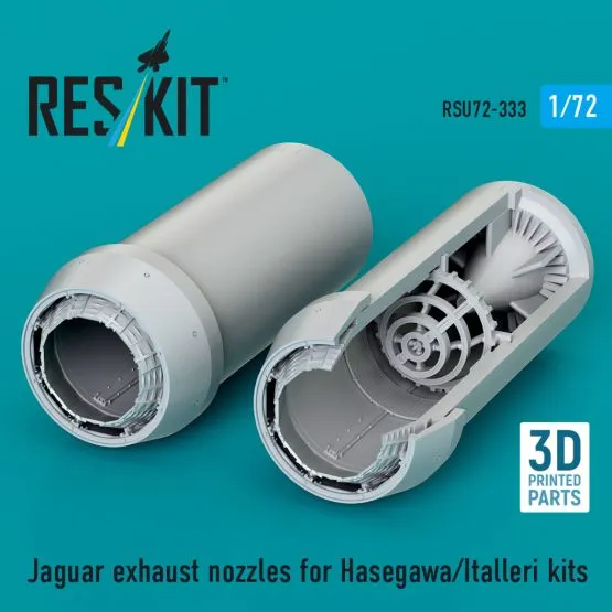 Jaguar exhaust nozzles for Hasegawa 1:72