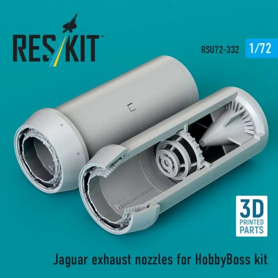 Jaguar exhaust nozzles for HobbyBoss 1:72