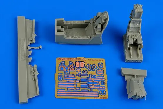 Kfir C7 cockpit set for Kinetic 1:48