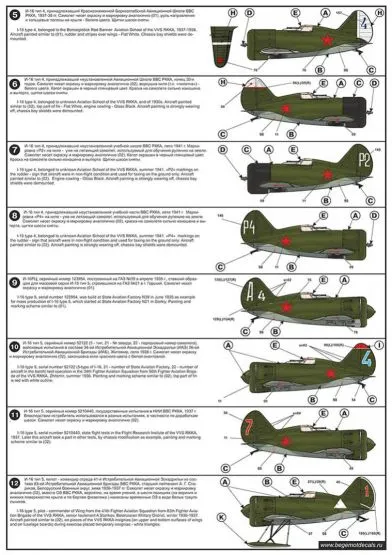 Polikarpov I-16 typen 4, 5, 12 1:48
