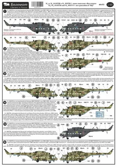 Mi-8MTSh/MTV-5 decals 1:48