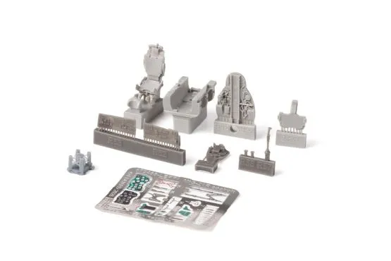 MiG-21R cockpit 1:72