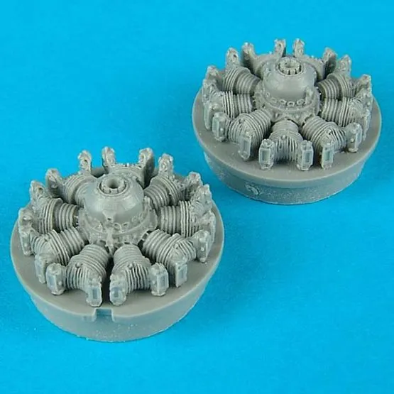 S2F-1 Tracker engines for Hasegawa 1:72