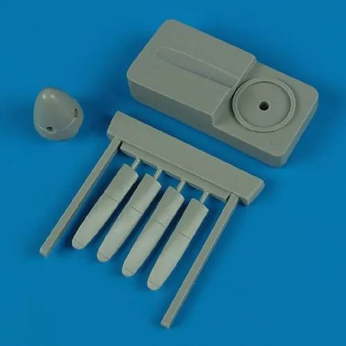 P-51D propeller w/tool for Tamiya 1:72