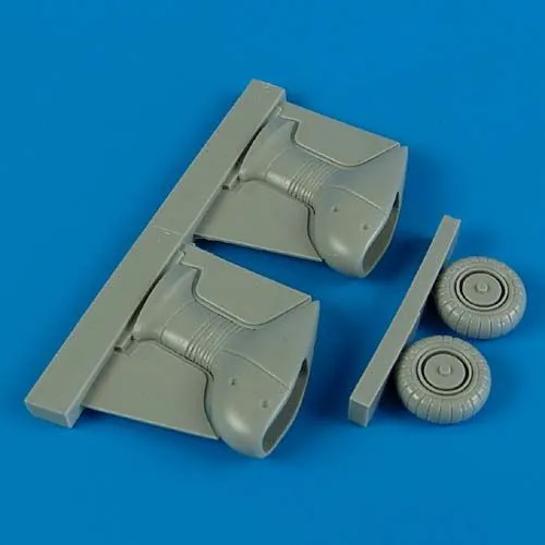 Ju 87G correct spatted undercarriage for Academy 1:72
