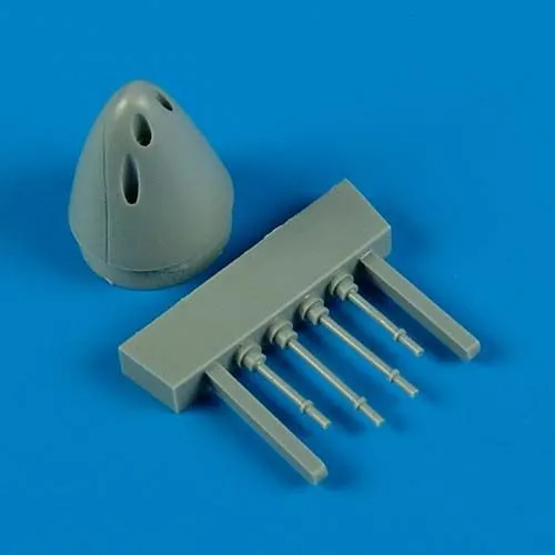 F9F-2 correct nose w/ gun barrels for Hobby Boss 1:72