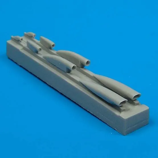 MiG-21MF air cooling scoops 1:48