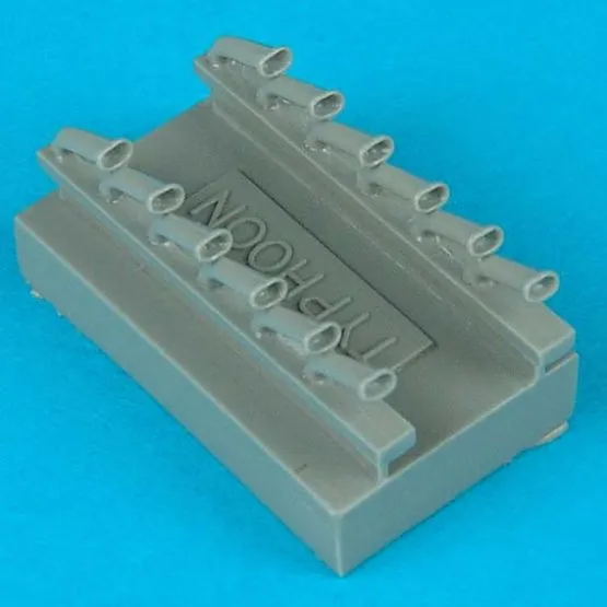 Hawker Typhoon exhaust for Hasegawa 1:48