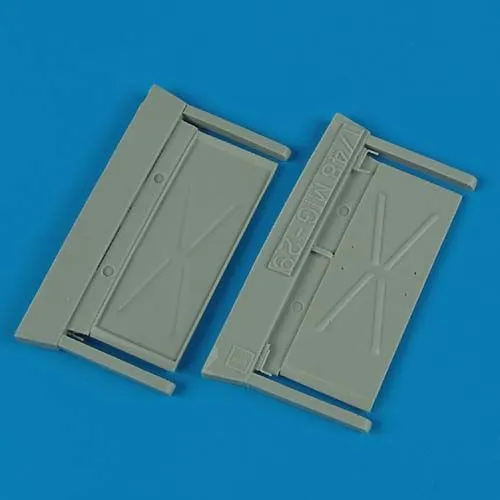 MiG-29 Fulcrum air intake covers for Academy 1:48