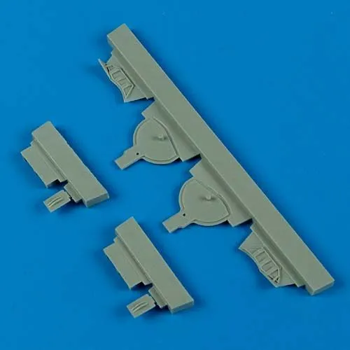 A6M5 Zero undercarriage covers 1:48