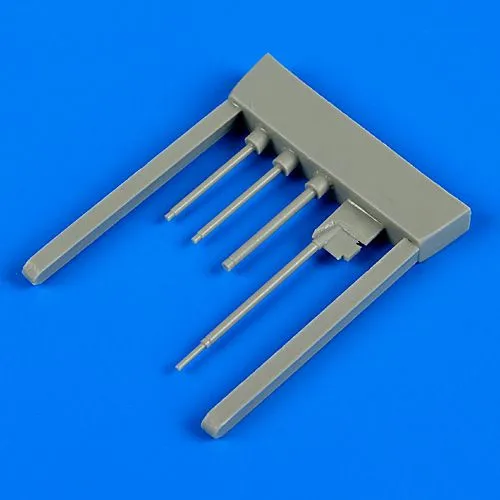 MiG-3 late gun barrels and pitot tube 1:48