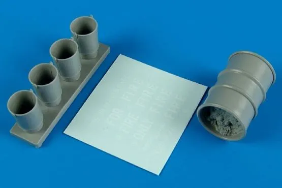 Fire drums and buckets 1:32