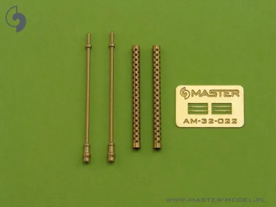 Japanese Ho-103 12,7mm machine gun barrels (2pcs) 1:32