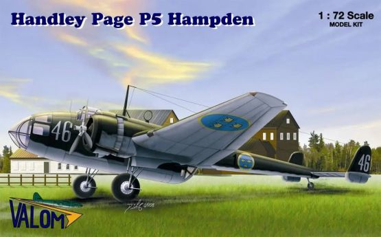 Handley Page P5 Hampden 1:72