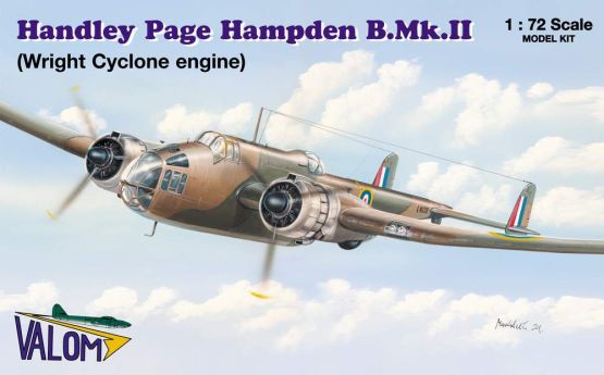 Handley Page Hampden B.Mk.II (Cyclone engine) 1:72
