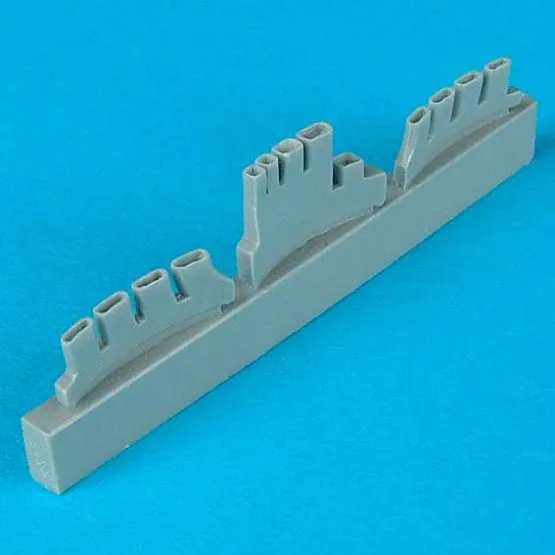 Fw 190A-8 exhaust for Hasegawa 1:32