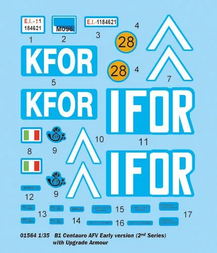 Centauro B1 AFV Early version (2nd Ser.) 1:35