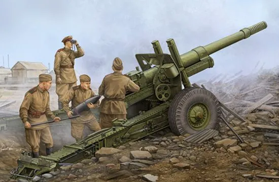 ML-20 152mm Howitzer M-46 Carriag 1:35