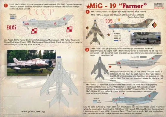 Mig-19 "Farmer" 1:48