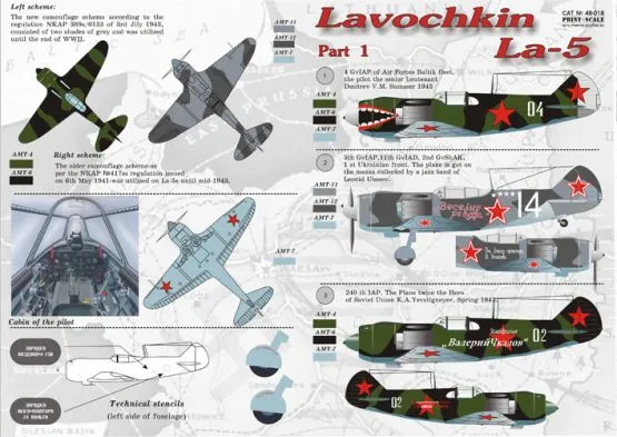 Lavochkin La-5 Part.1 1:48