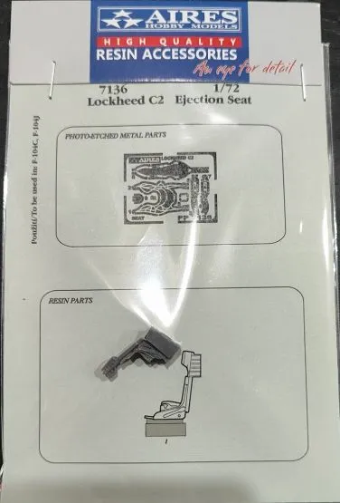 Lockheed C2 seat - (for F-104) 1:72
