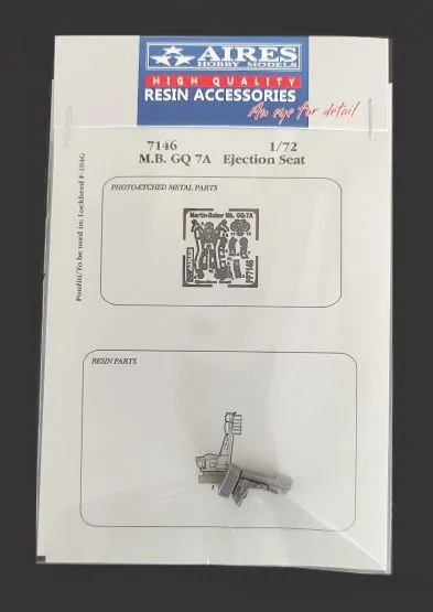 Martin Baker GQ-7A seat for F-104G 1:72