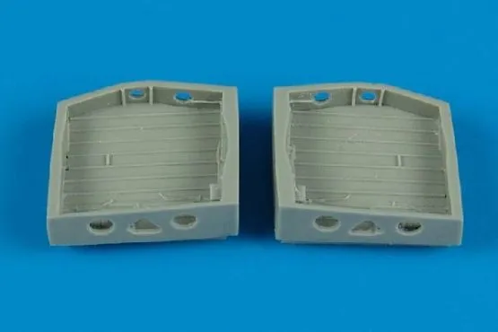 P-40 wheel bays for Academy 1:72
