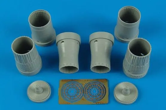 Su-27 exhaust nozzles for Trumpeter 1:72