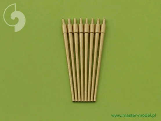 IJN 10cm/65 (3.9in) Type 98 barrels (8pcs) 1:200