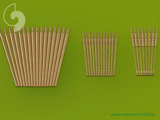 Bismarck - anti-aircraft armament barrels 1:200