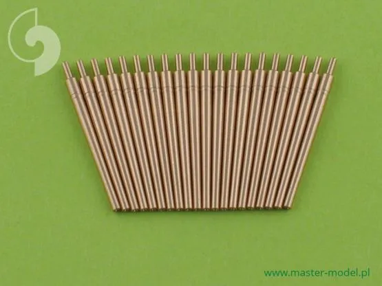 USN 5in/38 (12.7 cm) Mark 12 barrels - without blastbags 1:350 USN 5in/38 (12.7 cm) Mark 12 barrels - without blastbags 1:350